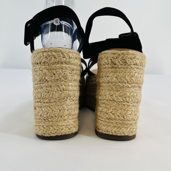 SCHUTZ Women's Blisse Ankle Strap Espadrille Platform Sandals Size 9.5 - Picture 3 of 13